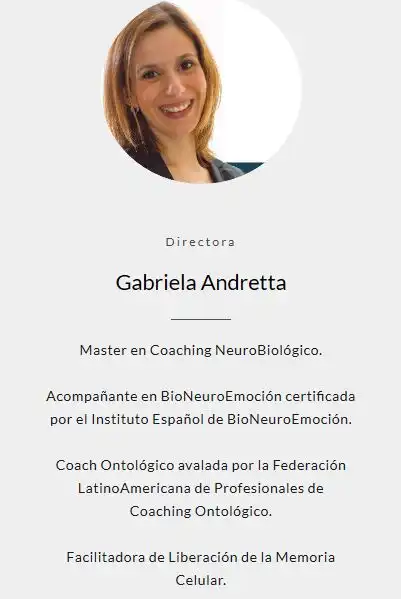 Gabriela Andretta. Coach certificada en Guatemala 