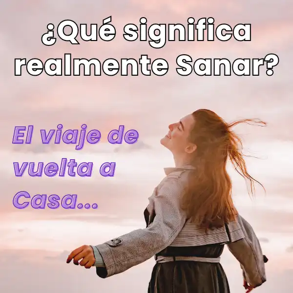 Sanar es buscarse y expresarse plenamente, la luz y la sombra, la parte masculina y la femenina.