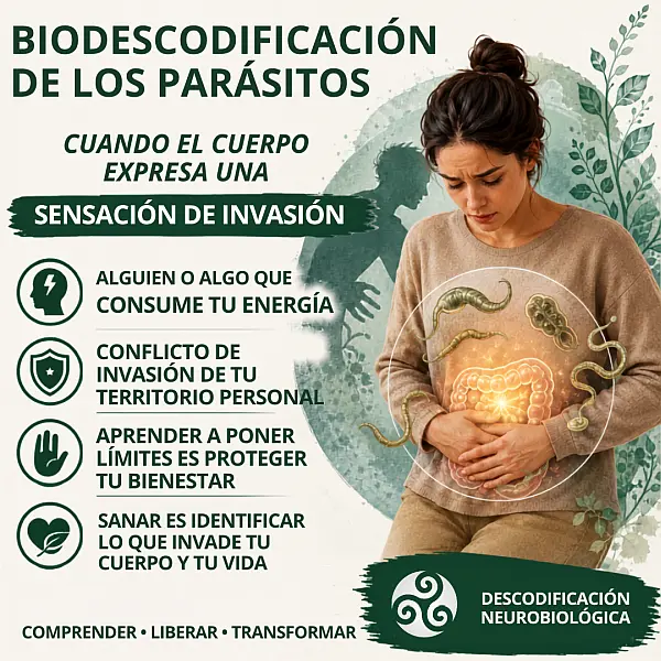 Biodescodificación de los distintos tipos de Parásitos