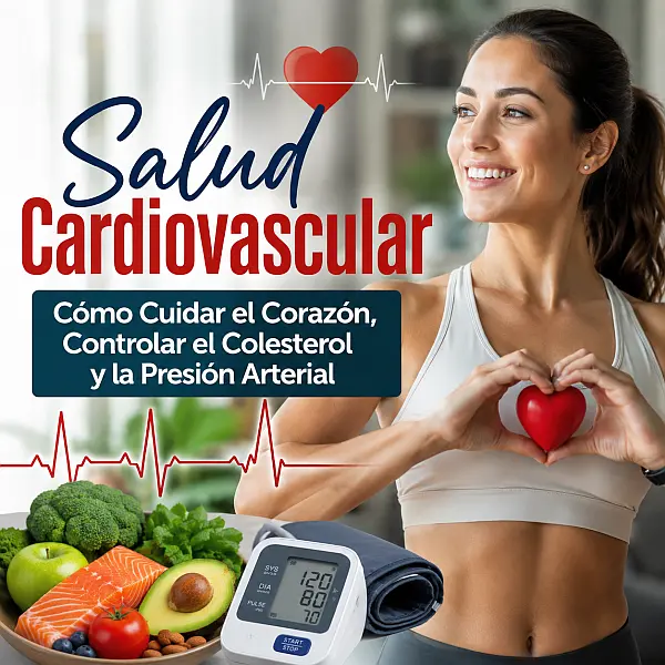 Salud cardiovascular. Cómo proteger tu corazón, controlar el colesterol y la presión arterial